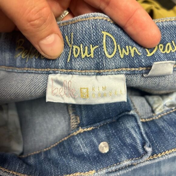 Belle ladies 12 light blue denim jeans - Picture 6 of 8